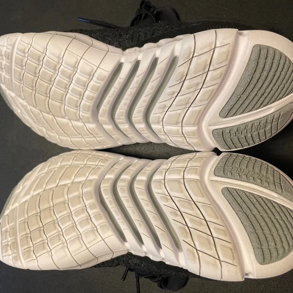 Nike Free Run 5.0 Black and White 2021 CZ1884- Men's Size 10.5 - Picture 7 of 8